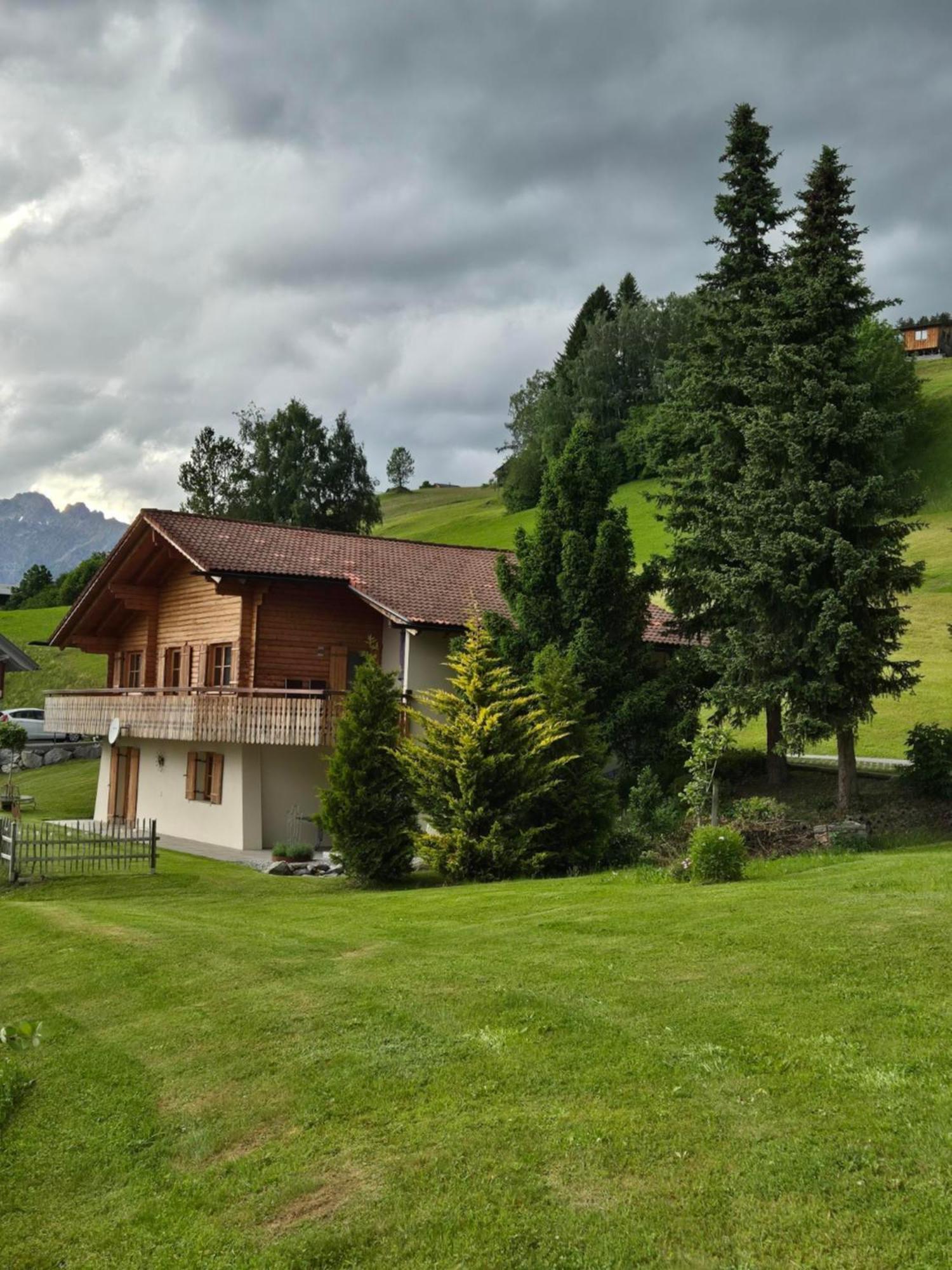Panorama Chalet Montafon บาร์โธโลเมแบร์ก ภายนอก รูปภาพ